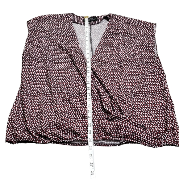 Eloquii Sleeveless V-Neck Blouse Size 16 - Picture 6 of 10